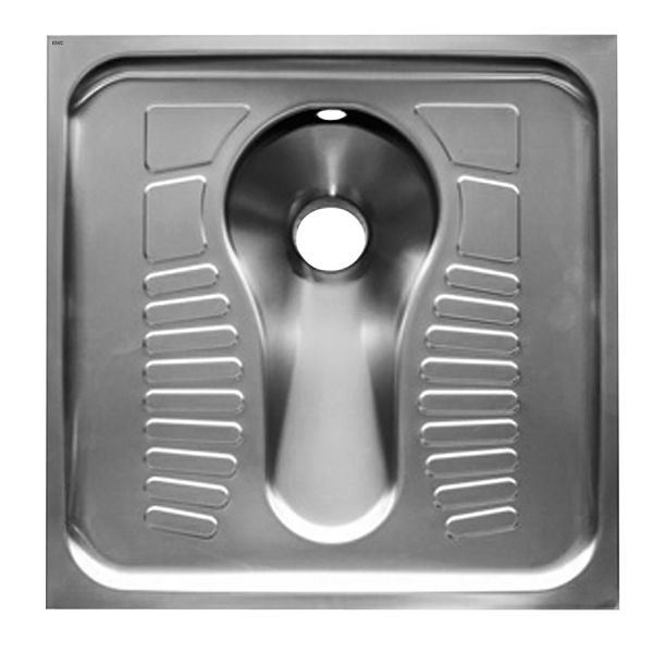 KWC Hock-WC, Campus, Edelstahl, Spritzkopf, 700x235x700 mm, 2030018490