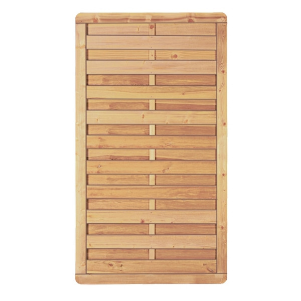 T&J Avantgarde-Serie gerade, 100 x 180 cm, kdi-grün, Rahmen 45/68 mm, Lamellen glatt, 23902