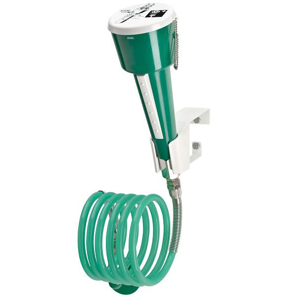 KWC Augendusche, Kunststoff, für Labormöbel, grün, 2000101102