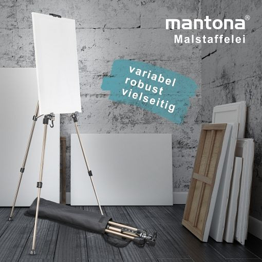 Mantona Malstaffelei, 155cm bronze, 1018427, 4250234584272