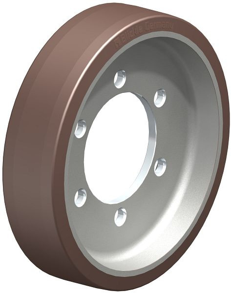 Blickle GBA 404/6 Rad aus Blickle Besthane®, Braun, 754337