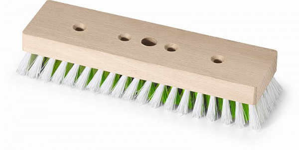 Nölle BECOnnect Schrubber PP-weiß/grün 23 cm, Holzkörper, VE: 10 Stück, 322504