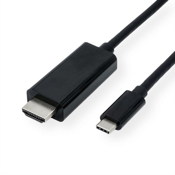 VALUE USB Typ C - HDMI Adapterkabel, ST/ST, 2 m, 11.99.5841
