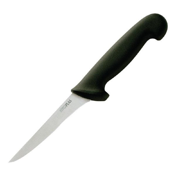 Hygiplas Ausbeinmesser schwarz 12,5cm, stark, langlebig, C267