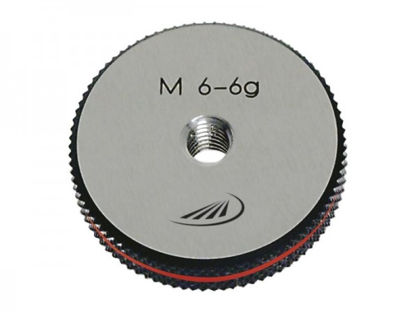 HELIOS PREISSER Ausschussgewindelehrring, Passung: 6g, Gewindeabmessung M 1,4 x 0,30, 658603