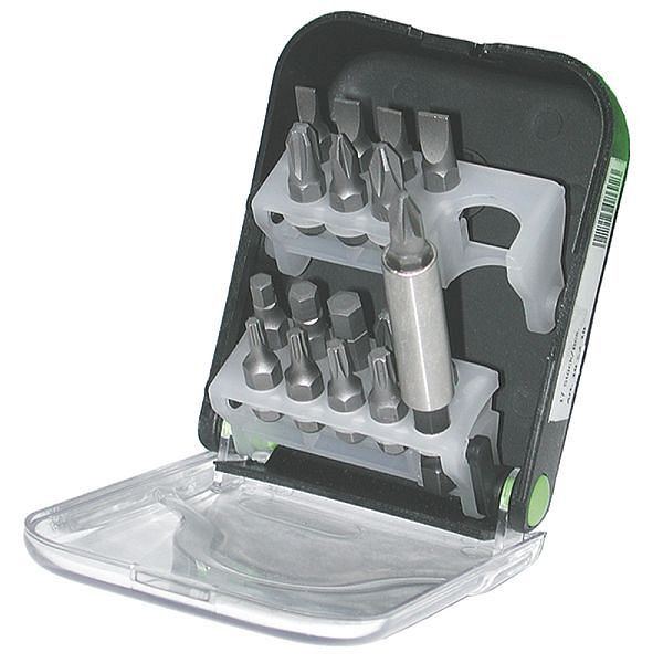 Haupa Bit-Box 17 teilig, inkl. Halter, 102210, 4011923175184
