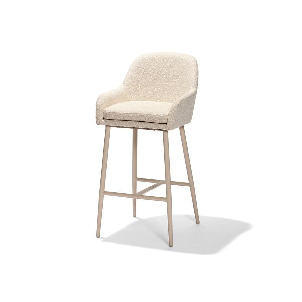 BEST Belfort Barstuhl, Sand, Aluminium + Schaumstoff, 552691