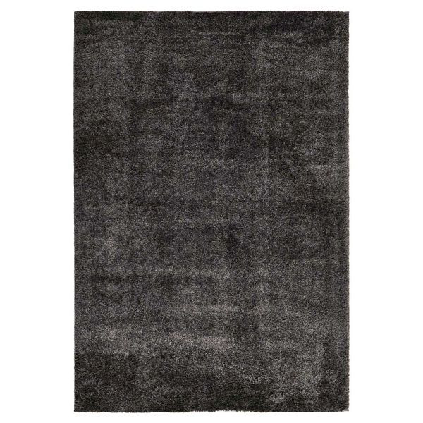 HOME DELUXE Hochflor Teppich SOFI - 110 x 60 cm Anthrazit, 56225