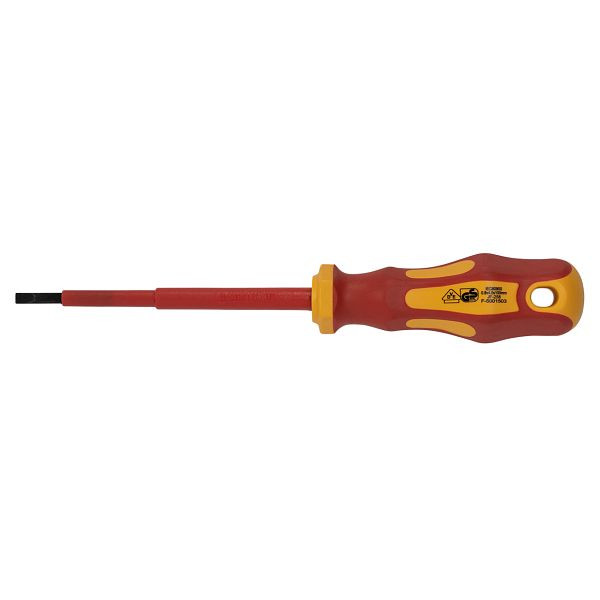 WGB VDE Werkstatt-Schraubendreher, DIN ISO 2380, Größe: 3, 5x100 mm, VE: 10 Stück, 95910350