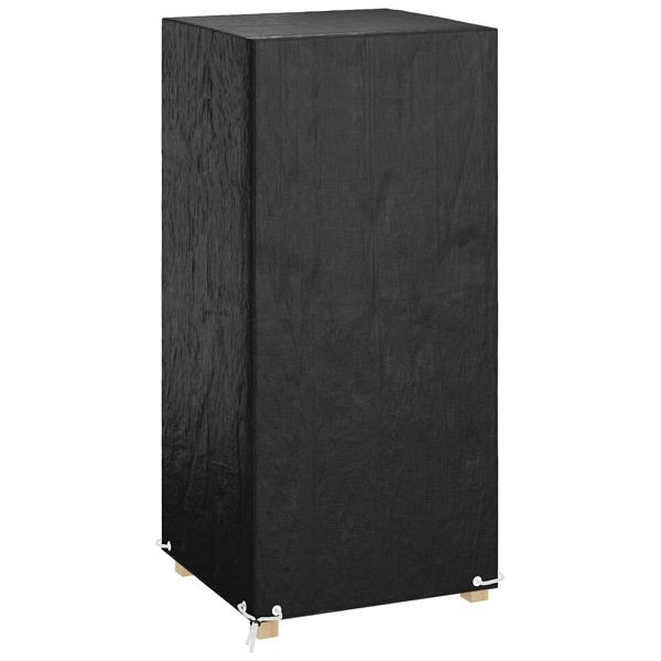 vidaXL Abdeckung für Gartenstuhl 8 Ösen 75x70x140 cm Polyethylen, 319337