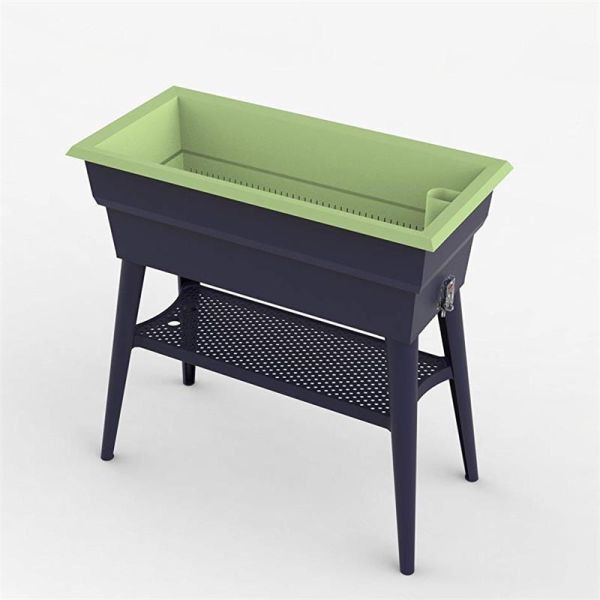 NOOR Hochbeet Calipso 81 x 38 x 80cm 7 Liter Wasserspeicher Farbe: grün, 090MV025265