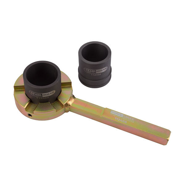 Stahlmaxx Gegenhalter für Riemenscheiben-Schwingungsdämpfer wie BMW E39 E46 E60 E81 E83 E90, XXL-112943