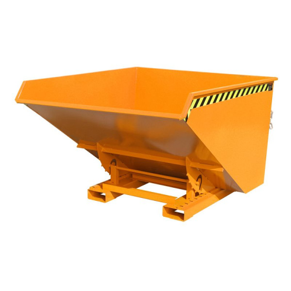 STEIN HGS Späne-Kippbehälter EXPO-E, RAL 2000 gelborange, 1.700 m³, 1500 kg, 79398.0007