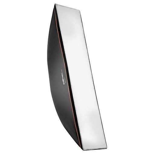 Walimex pro Softbox Orange Line 60x200, inkl. Front- und Zwischendiffusor sowie Transporttasche, 1018783