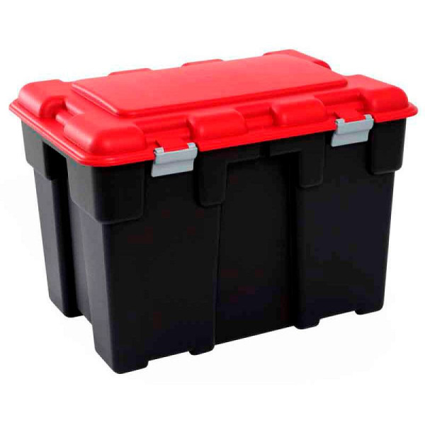 STEIN HGS Aufbewahrbox Explorer, schwarz, rot, Polypropylen, 84053.0001