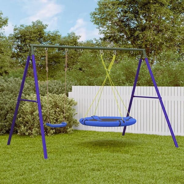 vidaXL Schaukel-Set mit Schaukelsitz und Nestschaukel, 3283596