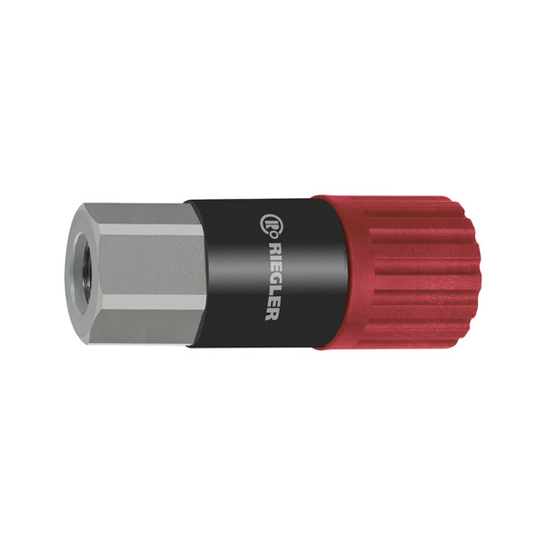 Riegler Dreh-Sicherheitskupplung NW 8, ISO 6150 C, Stahl, G 1/4 IG, 141756