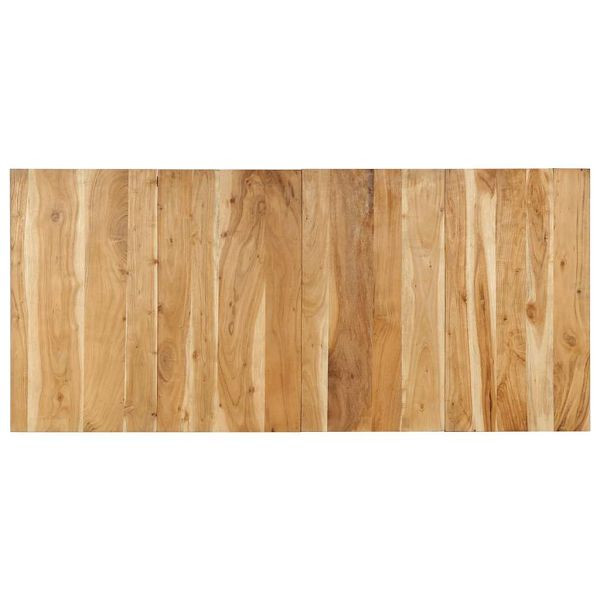 vidaXL Kopfteil 180 cm Massivholz Akazie, 4017514, 8721158412959