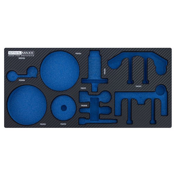 Stahlmaxx 1/3 Schaumstoffeinlage wie Audi, XXL-999126S, 4251294816617