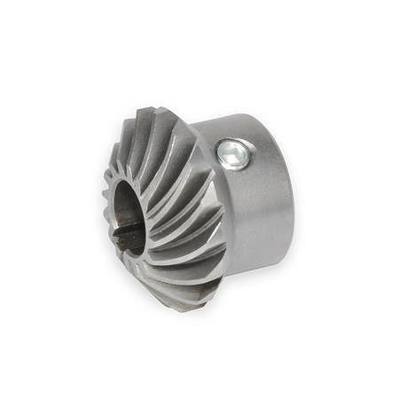 Ganter Kegelräder für Linear- / Übertragungseinheiten, Stahl (GN 297-25-K8-W), VE: 5 Stück, 297-25-K8-W