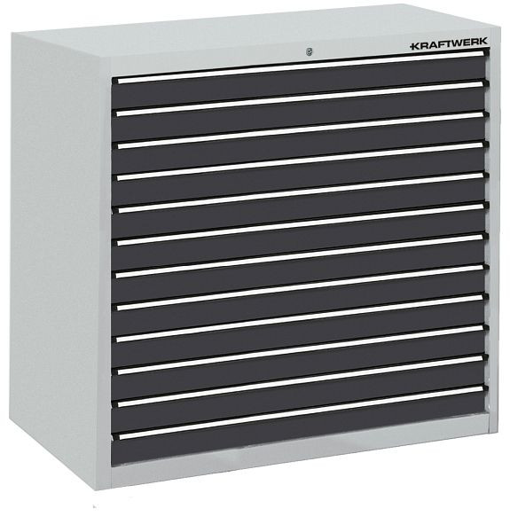 Kraftwerk Schubladenschrank 560 mit 12 Schubladen, 1000x1000x535 mm, 142.100.005