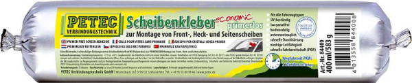 Petec Scheibenkleber Economic, Schlauchbeutel 400ml, VE: 12 Stück, 84400