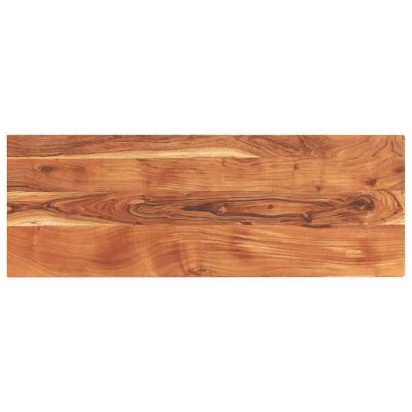 vidaXL Tischplatte 140x60x2,5 cm Rechteckig Massivholz Akazie, 370931