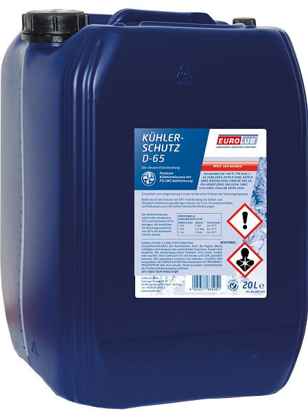 Eurolub Kühlerschutz D-65 - 20 L, 835020