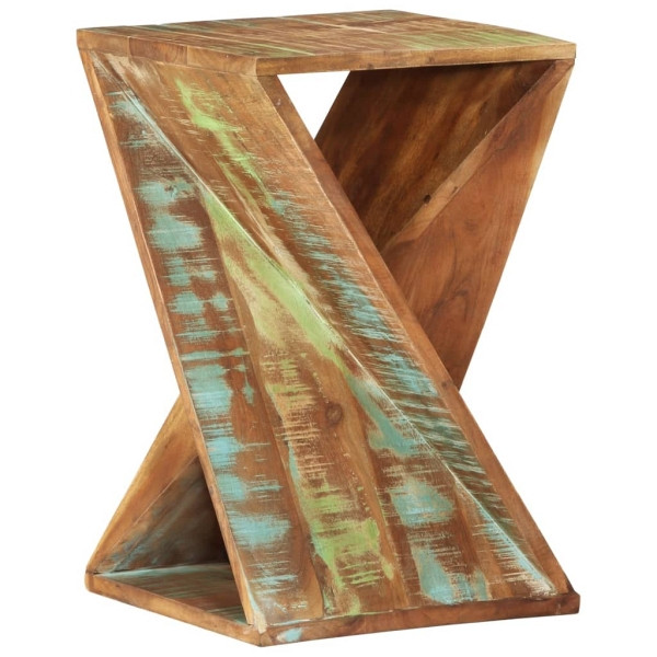 vidaXL Beistelltisch 35x35x55 cm Altholz Massiv, 337995