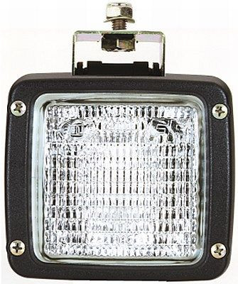 HELLA Halogen-Arbeitsscheinwerfer, Ultra Beam, 24V, hängend/schwenkbarer Montagebügel, Nahfeldausleuchtung, Stecker: DEUTSCH Stecker, 1GA 007 506-547