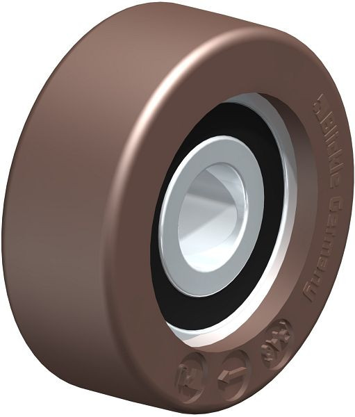 Blickle FPU 30x11/8-7K Rad aus Blickle Besthane®, Braun, 757448