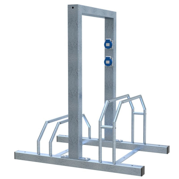 STEIN HGS E-Bike-Modul für Fahrrad-Reihenanlage, silber, 2 Stück, 80509.0001