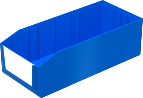 BITO Regalkasten PK Set PK3131 295x136x90 blau, inkl. Etikett, 14 Stück, 1423