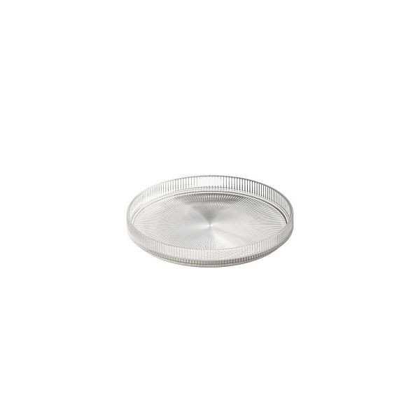 APS Teller THE GRID - Glas, Ø 16 cm, stapelbar, mikrowellengeeignet, 19004