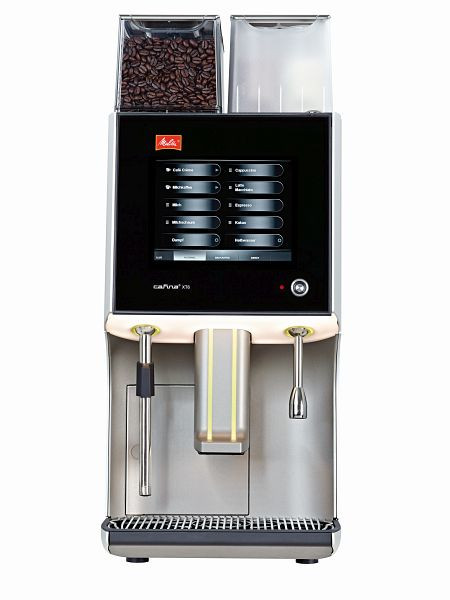 Melitta Cafina XT6 Kaffeevollautomat, 2 Mühlen, Separater Heißwasserauslauf, 2 er Instantmodul, 29036