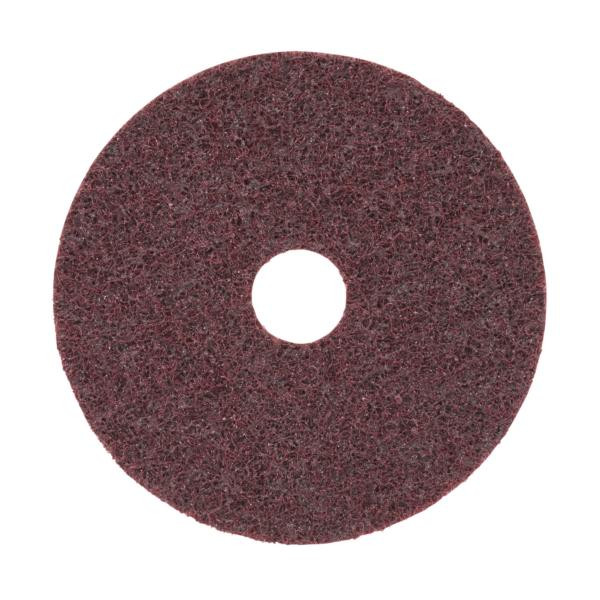 3M Scotch-Brite Vliesscheibe SC-DH, rot, 125 mm x 22 mm, A MED, VE: 20 Scheiben, 7000067850