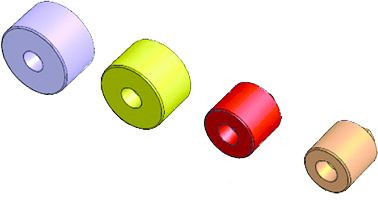 KS Tools Zentrierhülse 20 mm, für 150.2450, 150.2453, 4042146591543