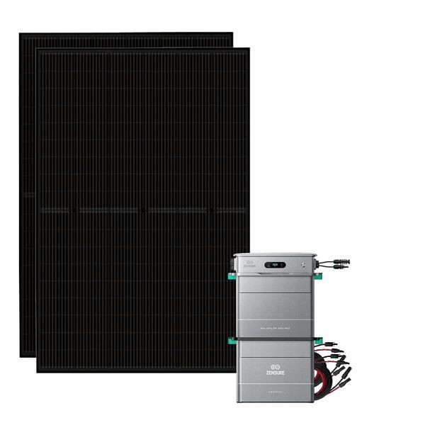 Offgridtec Solarflow 3,84kWh 900W Balkonkraftwerk inkl. Speicher und 800 Pro Wechselrichter, 4-01-024896-001