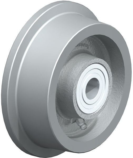 Blickle SPK 125K Rad aus Stahl, Grau, 8508