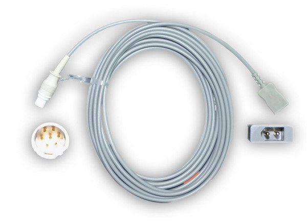 Golmed Temperatur-Adapterkabel für Einweg-Sonden, zu Dräger Siemens, 300 cm, G2003