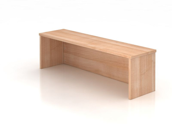 Hammerbacher Thekenaufsatz 120cm, 1OH Nussbaum, 120x32x35 cm (BxTxH), VWB12/N