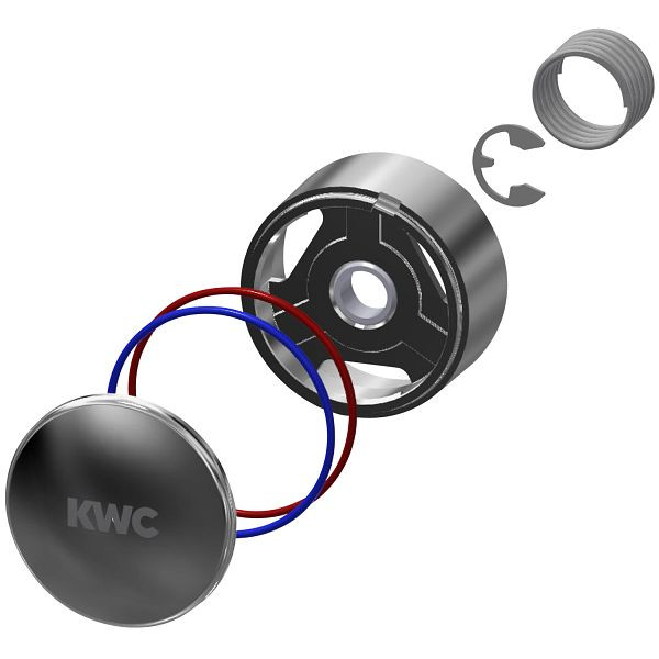 KWC Druckkappe komplett, F3, waschen, 2030042894, 7612982250804