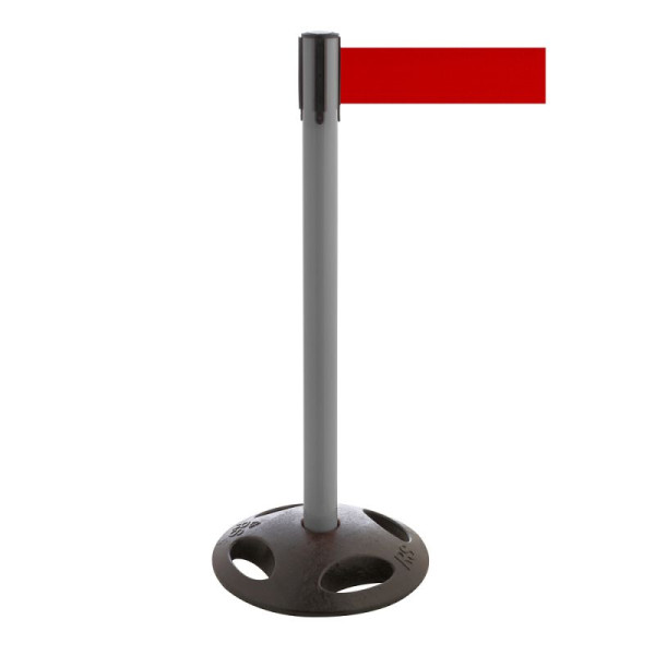 Stein HGS Personenleitsystem -P-Line Maxi-, anthrazit, rot, mit Gurtendstück (Standard), 34175a-0102