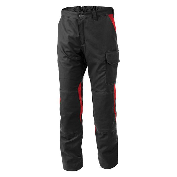 Kübler VITA cotton+ Hose, Farbe: schwarz/mittelrot, Größe: 50, 2L46 3421-9955-50