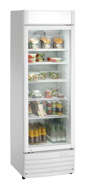 Bartscher Glastürenkühlschrank 302L WB, 302 Liter Inhalt, 700611