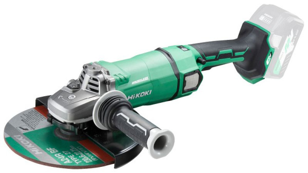 HiKOKI 36V Akku Winkelschleifer (Brushless) (Motorbremse), ohne Akku, ohne Ladegerät, G3623DA (Basic) (Transportkoffer), G3623DAW4Z