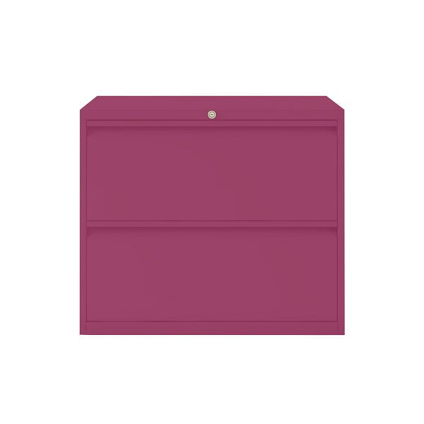 Bisley Essentials Schubladenschrank, Höhe 693-717 mm, 621 beere, YESF0807621