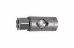 Riegler Sicherheitskupplung NW 7,4, Edelstahl 1.4404, Innengewinde, drehbar, 107583