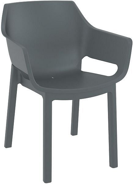 CLP Gartenstuhl Dora, dunkelgrau, 327707, 4255716382025