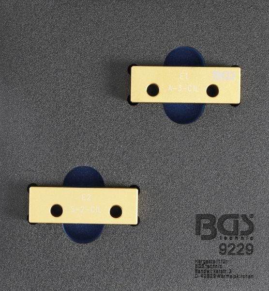 BGS Werkstattwageneinlage 1/6: Nockenwellen-Arretierwerkzeug-Satz, für Lancia 2.4 20V, 9229